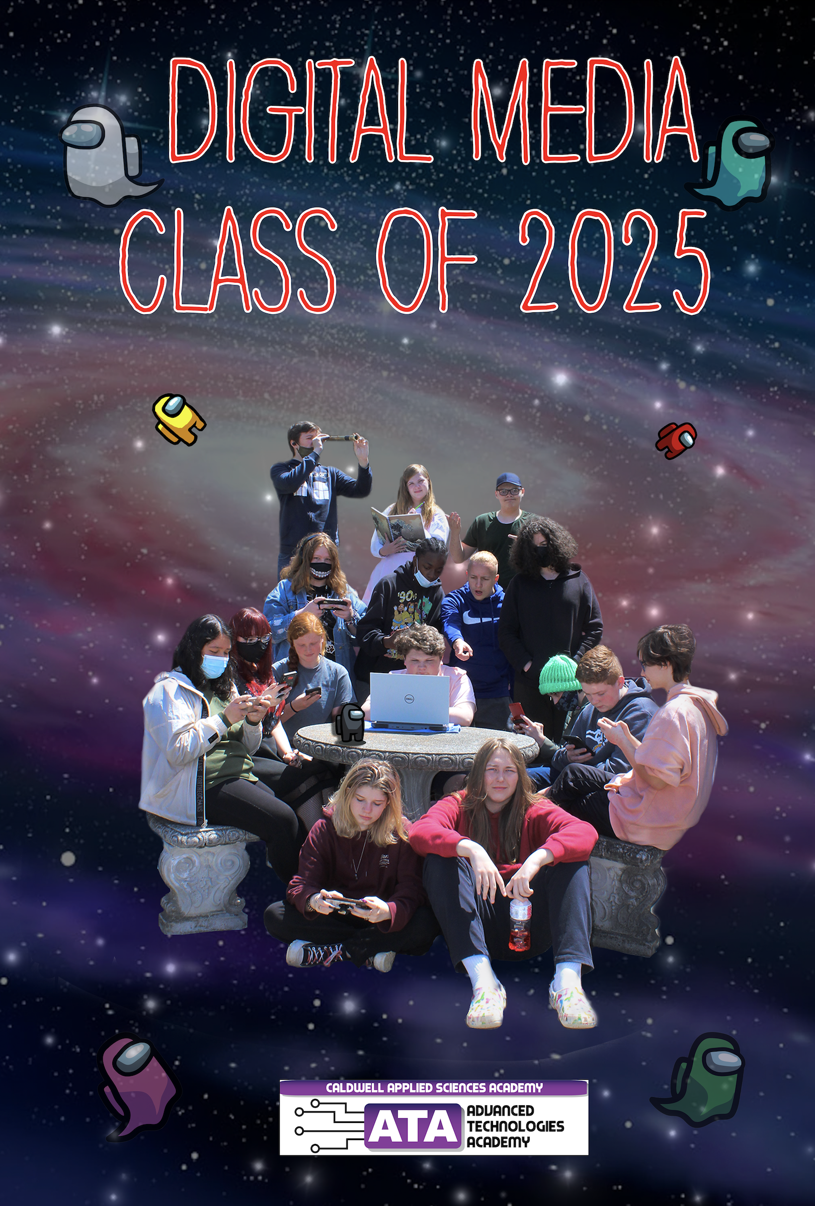 digital media class of 2025 poster
